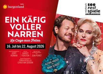 Seefestspiele Mörbisch - Ein Käfig voller Narren – La Cage Aux Folles – Das Musical 